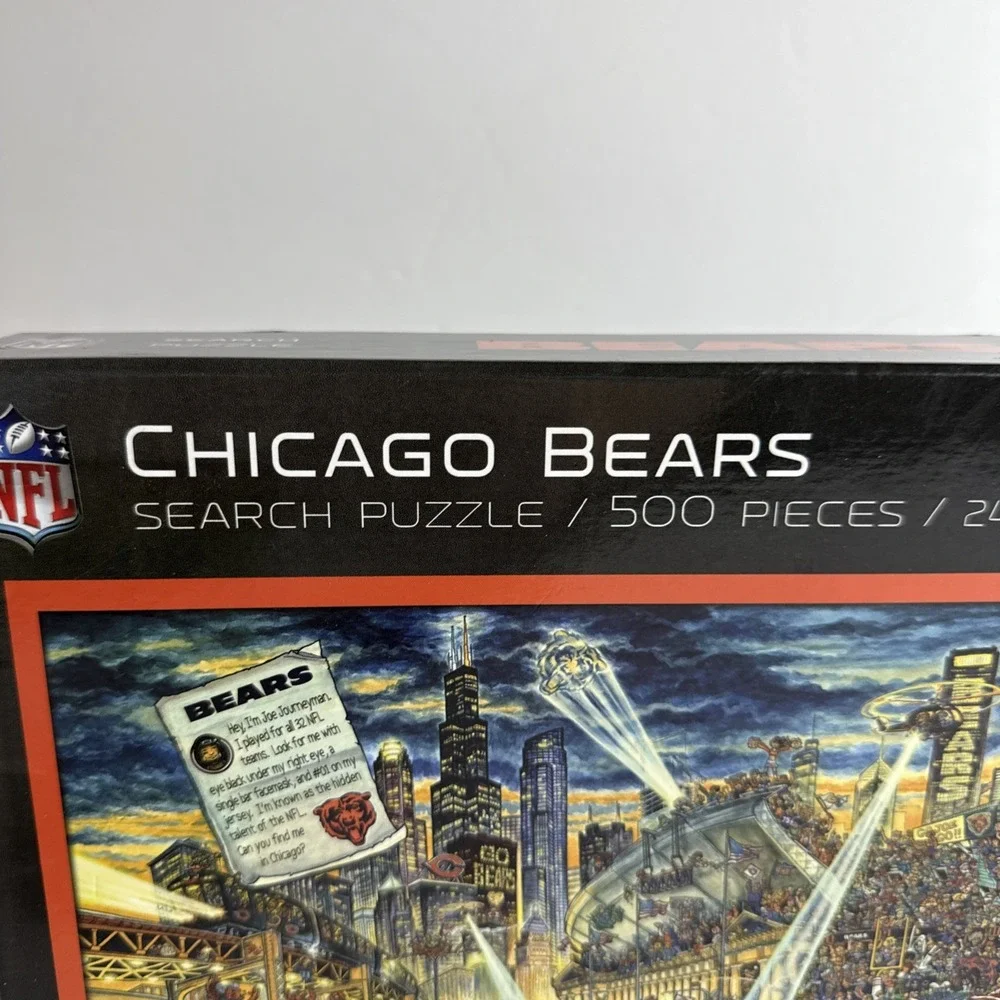 Chicago Bears‎ Joe the Journeyman Adventure Puzzle 500 Pieces